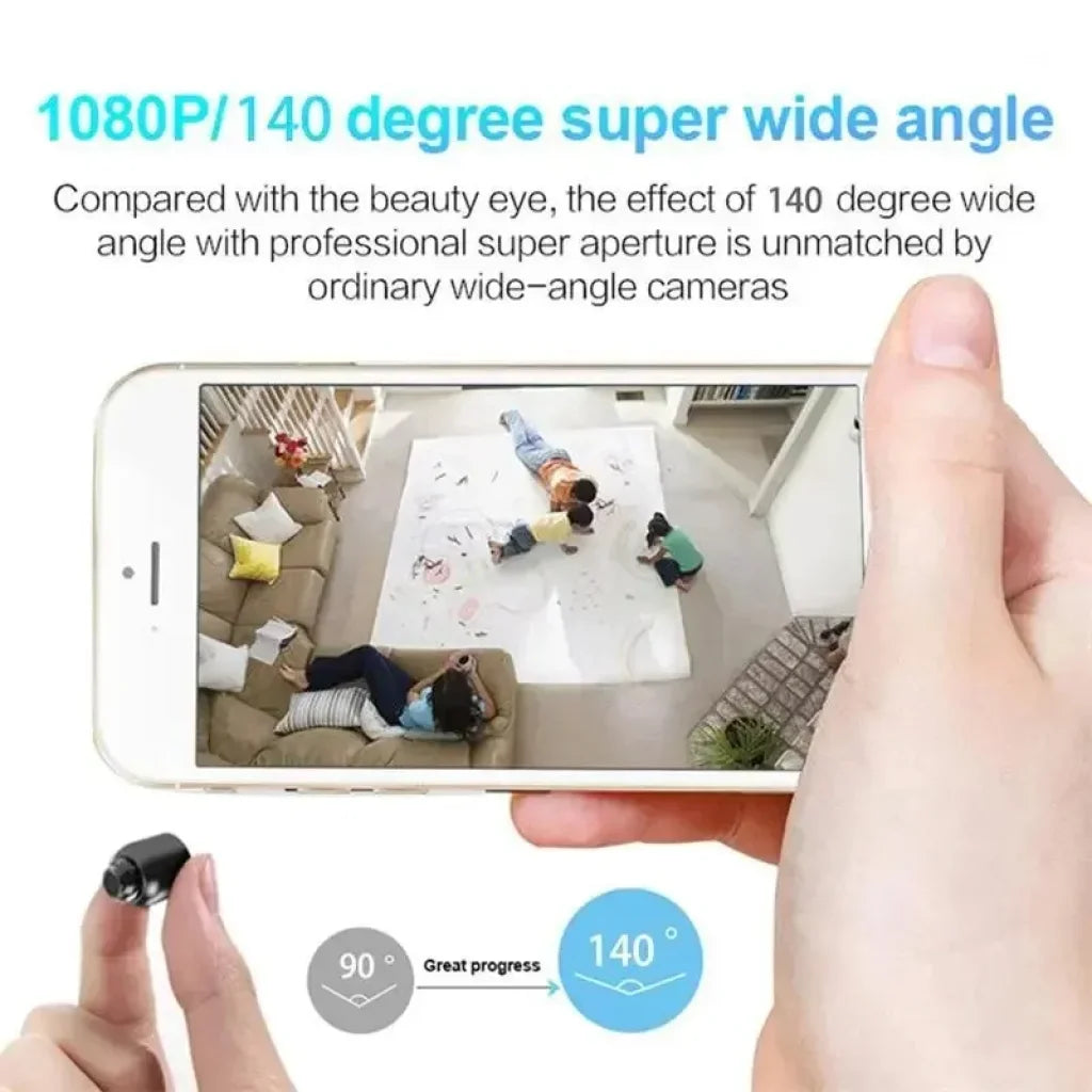 Mini Wifi Camera Baby Monitor Night Vision 1080P Hd