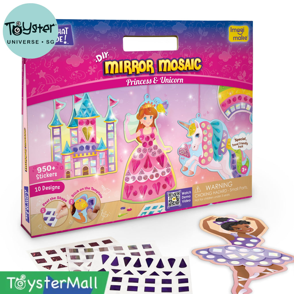 Mirror Mosaic - Princess & Unicorn - Mirror Mosaic