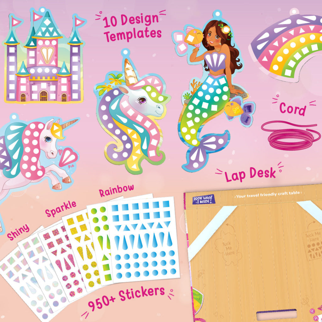 Mirror Mosaic - Princess & Unicorn - Mirror Mosaic