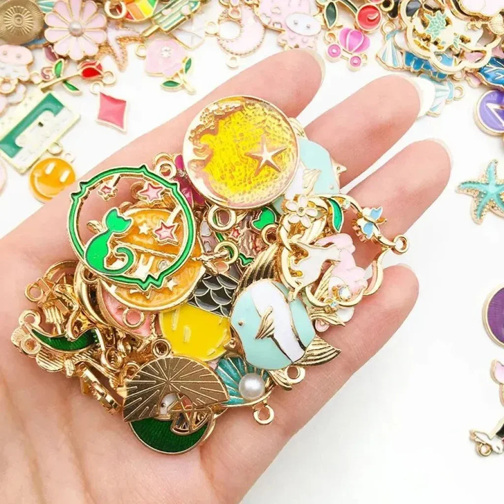 Mix Styles 20/30/50Pcs Jewelry Making Charms