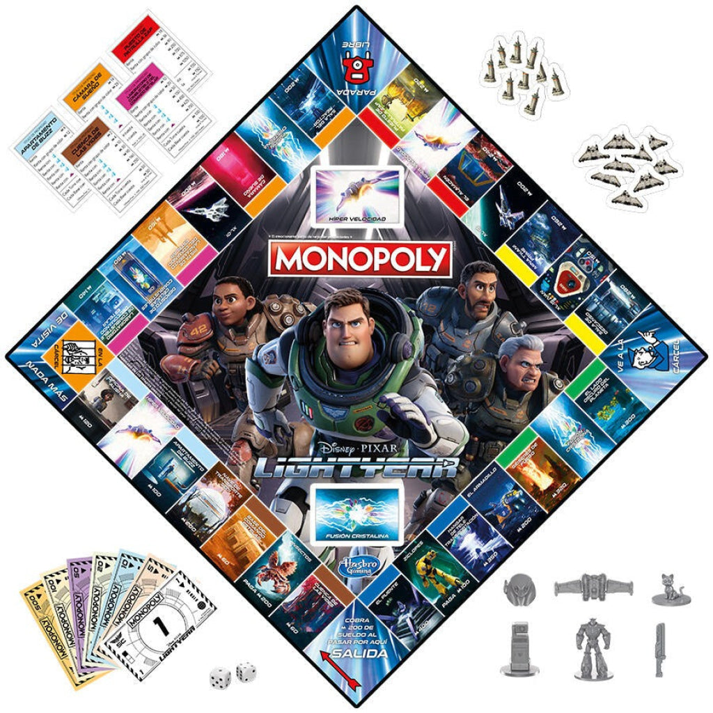 Monopoly: Disney And Pixar’s Lightyear Hasbro Gaming