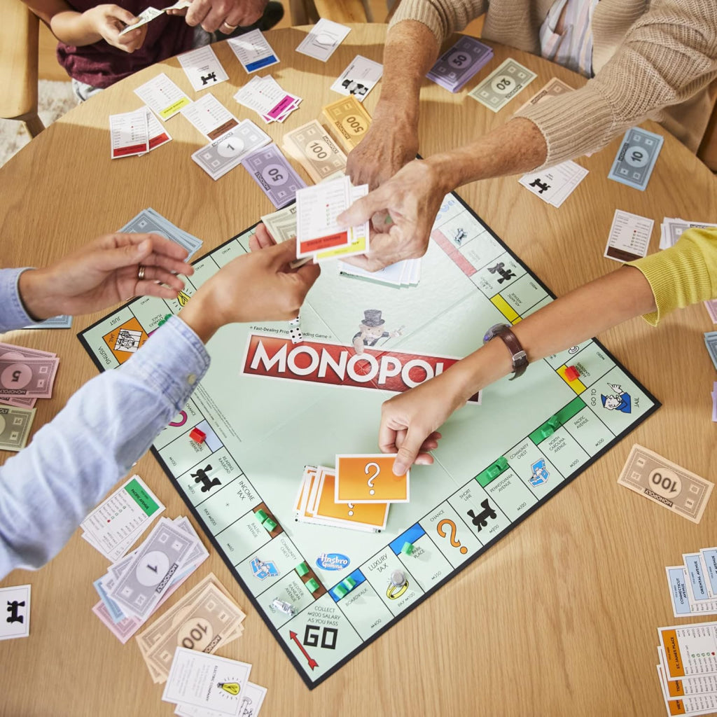Monopoly Family Board Game (Token Vote Edition) Hasbro Gaming