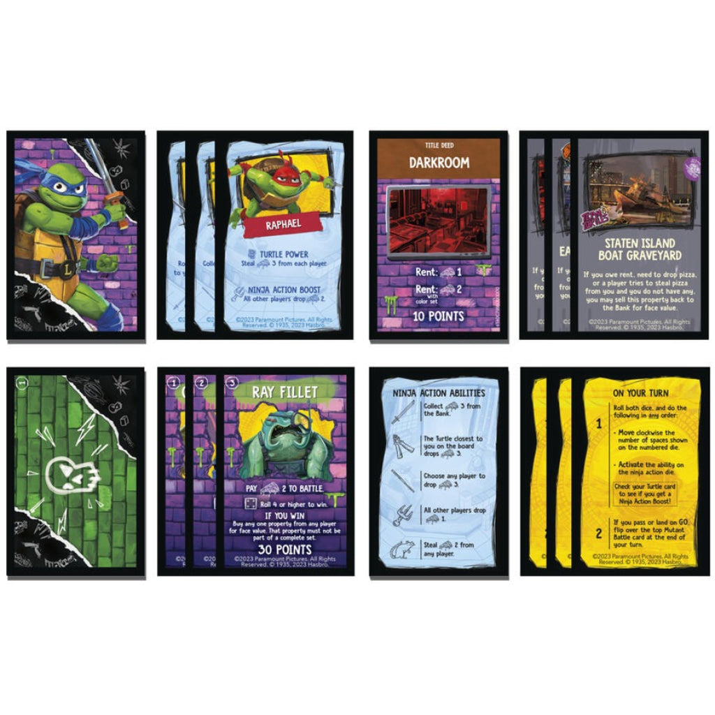 Monopoly Teenage Mutant Ninja Turtles: Mayhem Edition Hasbro Gaming