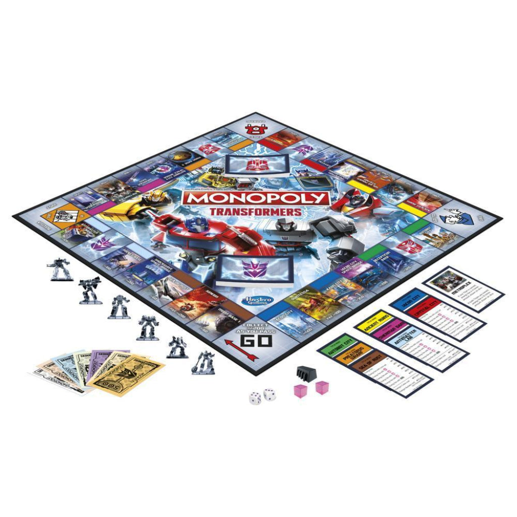 Monopoly Transformers Edition Hasbro Gaming