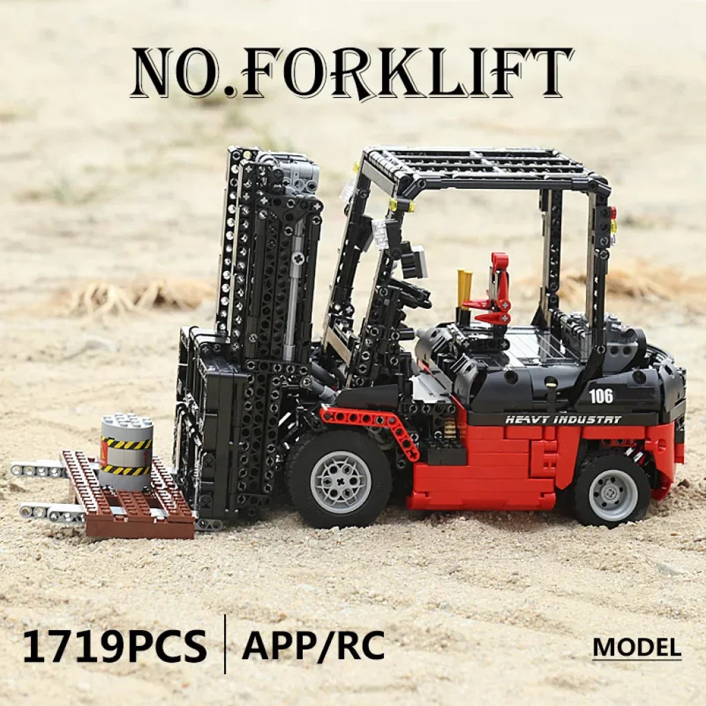 Mould King 13106 Rc Forklift Building Block Mould King