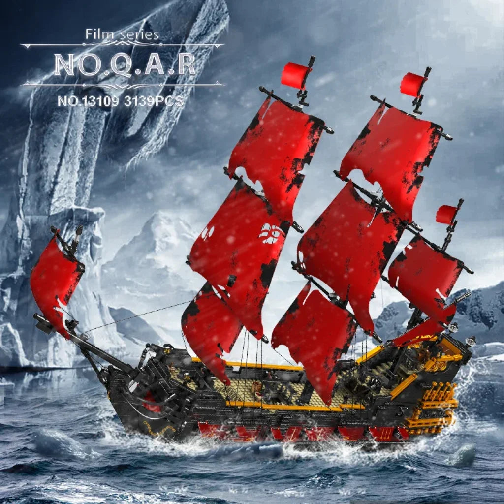 Mould King 13109 Pirates Ship Building Blocks