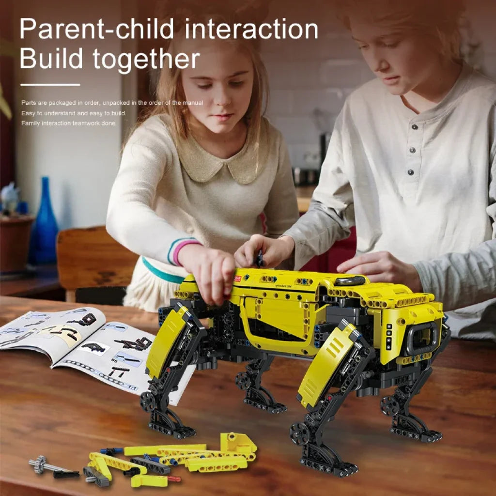 Mould King 15066 Rc Motorized Boston Dynamics Big Dog Model Alphadog