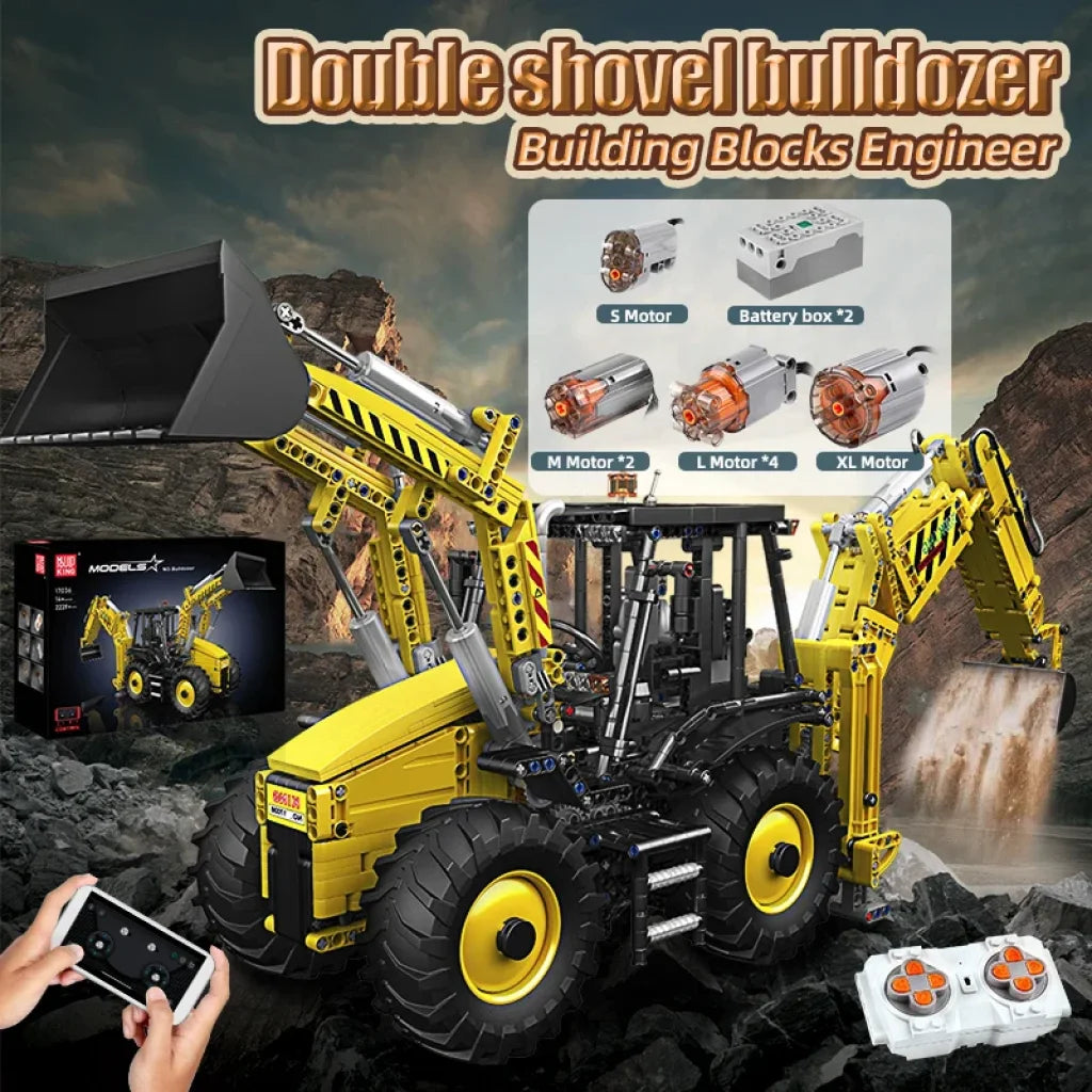 Mould King 17036 Motorized Excavator Building Block