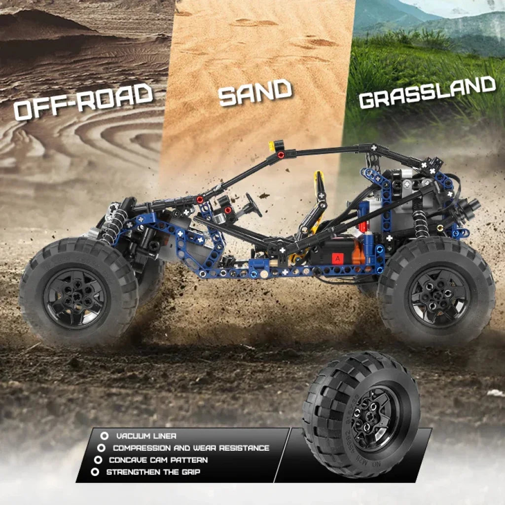 Mould King 18018 Technical Climbing Car The Moc-3028 Lightning App Remote Control