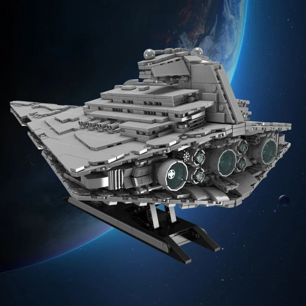 Mould King 21073 Star Plan Imperial Ship Model Mould King