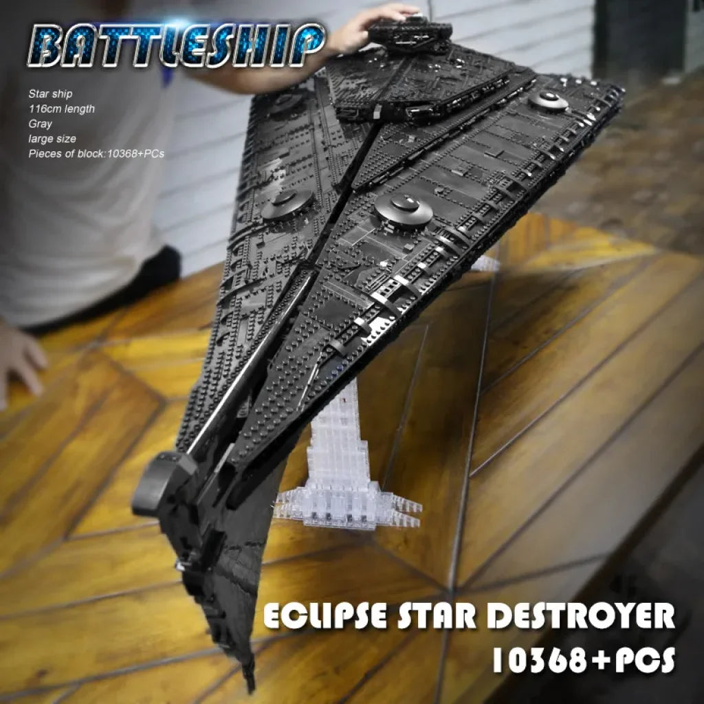 Mould King Building Blocks Star Plan Moc Eclipse-Class Dreadnought Set Ucs Fighters Mould King