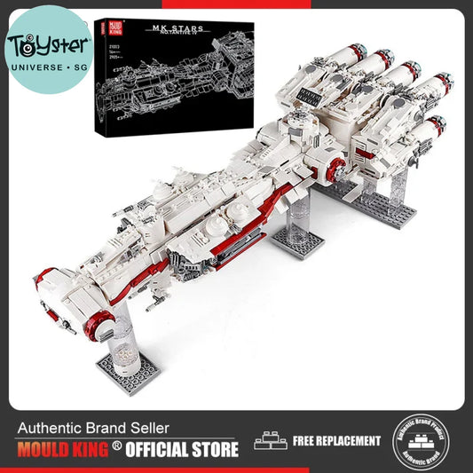 Mould King Building Blocks Star Plan Moc Eclipse-Class Dreadnought Set Ucs Fighters Mould King