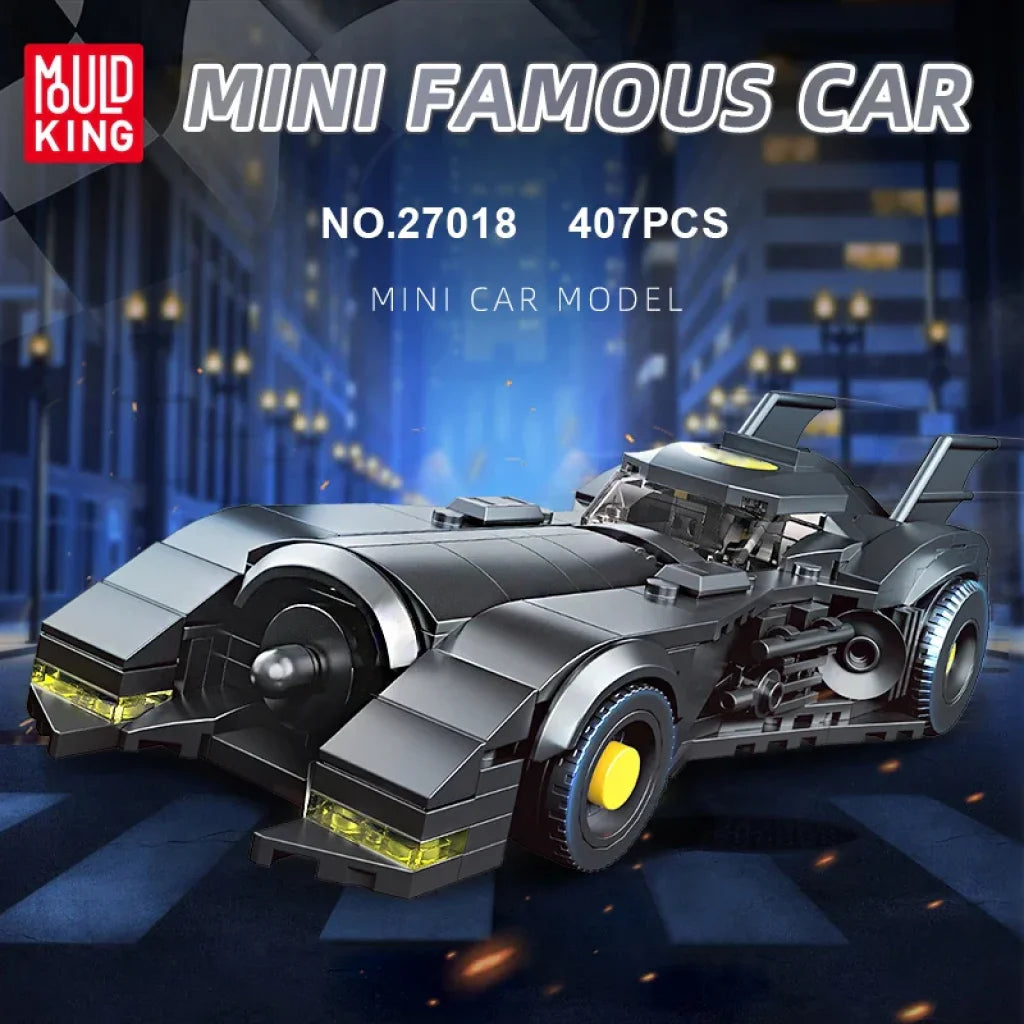 Mould King Racing Airship Car With Display Case Building Blocks