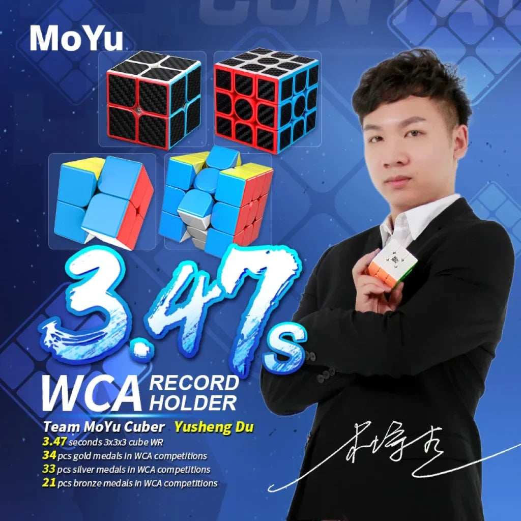 Moyu Cubing Speed Bundle 2X2 3X3 2Pcs/Set Moyu