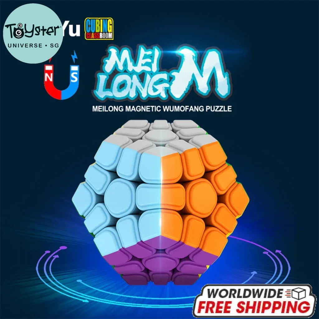 Moyu Megaminx Magnetic Magic Cube 3X3 Dodecahedron 12 Face