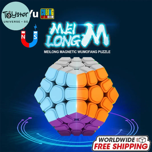 Moyu Megaminx Magnetic Magic Cube 3X3 Dodecahedron 12 Face