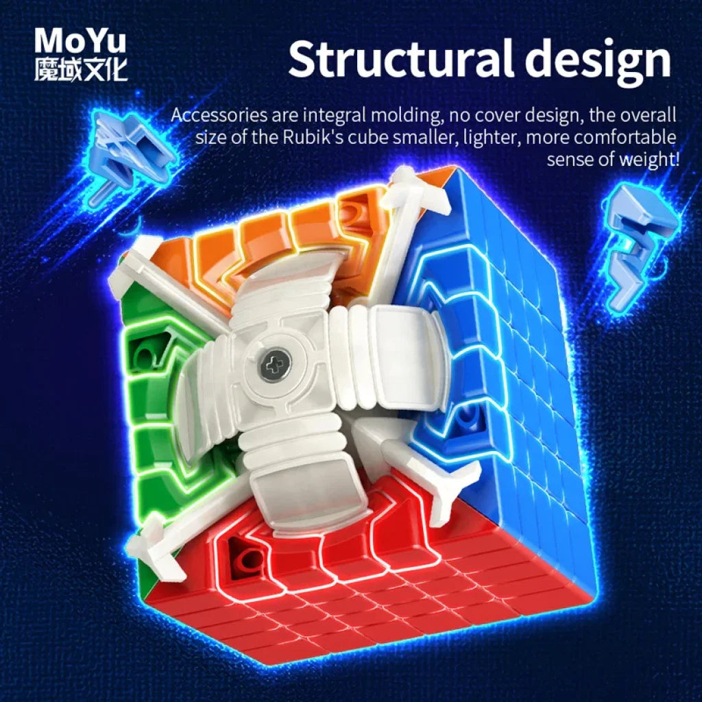 Moyu Meilong 6M V2 Magnetic Magic Cube 6X6X6 Professional Speed Puzzle 6X6 Moyu
