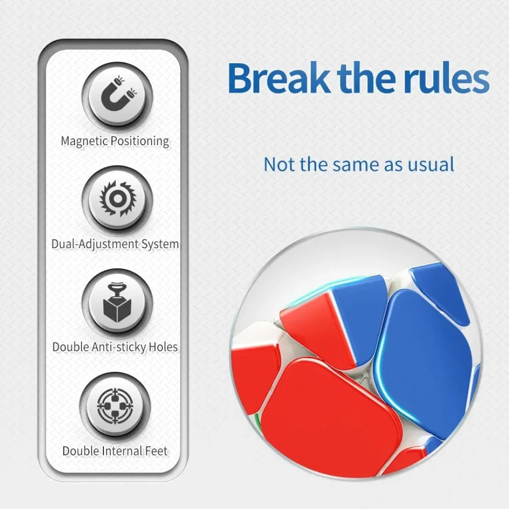 Moyu Rs M Skewb Magnetic Magic Speed Cube Moyu