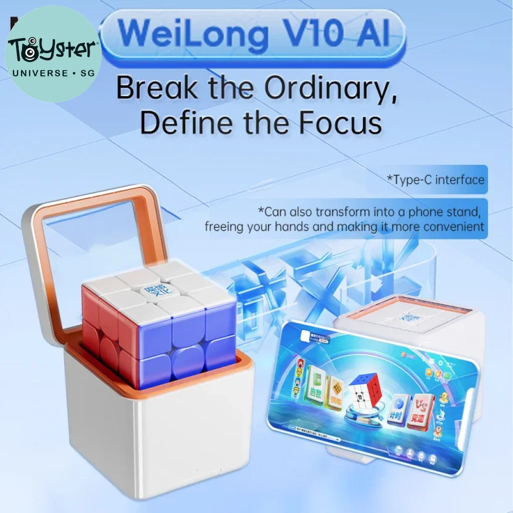 Moyu Weilong V10 Ai Smart Magnetic Magic Cube 3X3X3