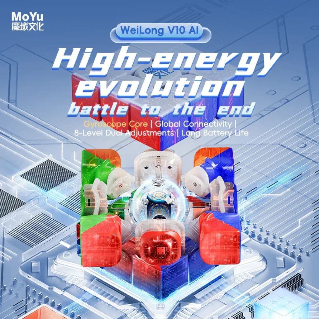 Moyu Weilong V10 Ai Smart Magnetic Magic Cube 3X3X3