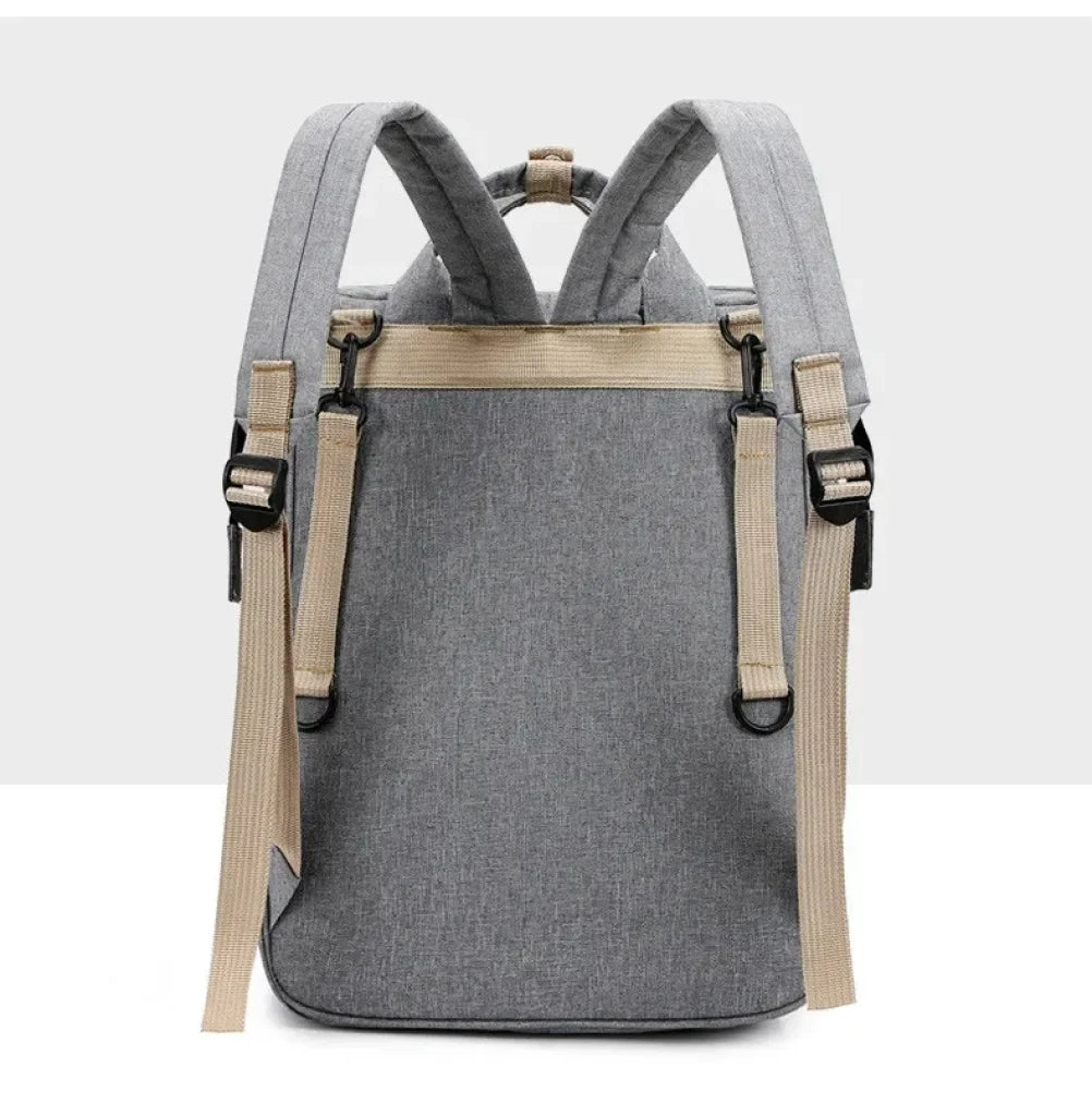 Multi Function Waterproof Diaper Changing Bags With Bed