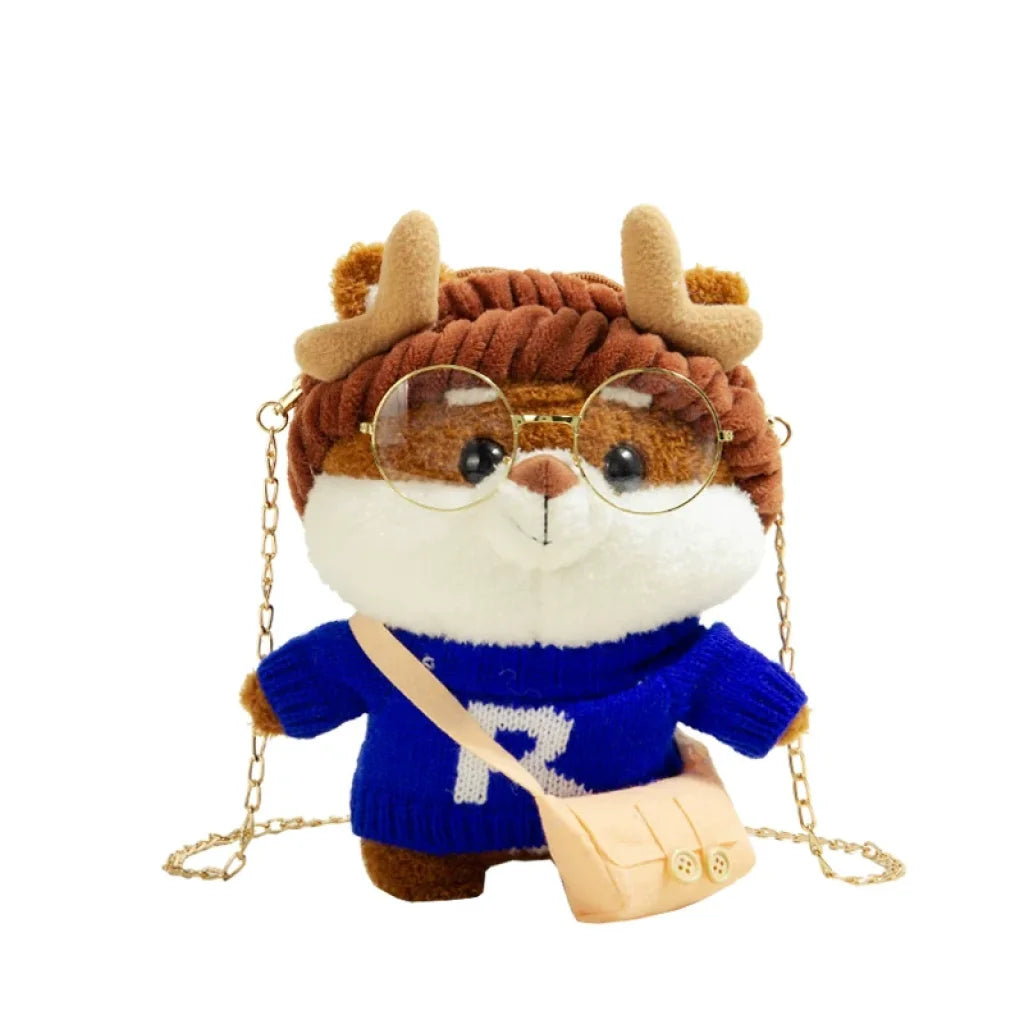 Muzi & Kai Bag Cute Plush Pouches Women