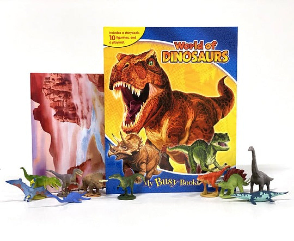 My Busy Book: Dinosaurs Phidal