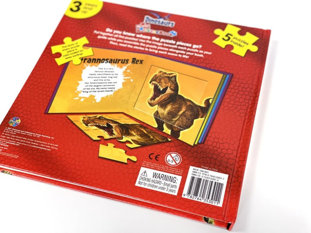 My First Puzzle Book: Dinosaurs Phidal