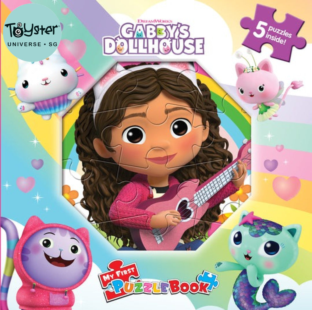 My First Puzzle Book: Gabby’s Dollhouse