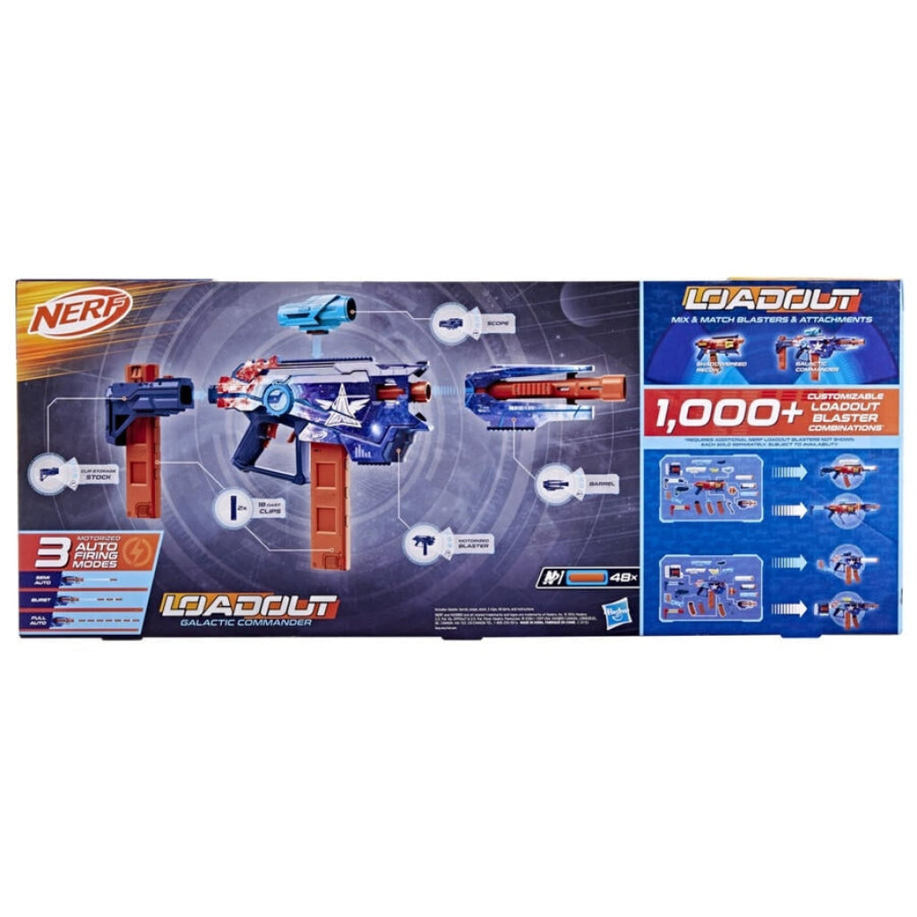 NERF Loadout Galactic Commander Blaster - Nerf
