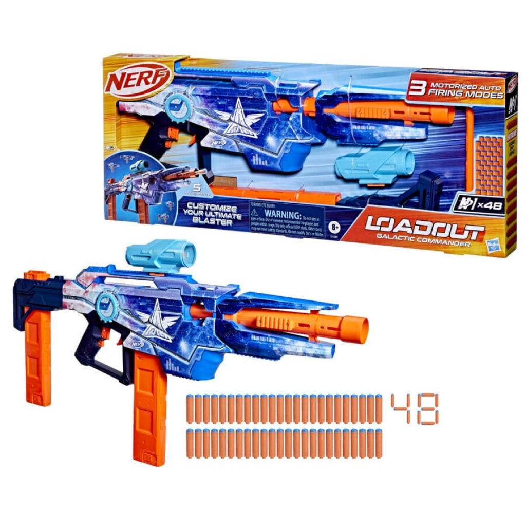 NERF Loadout Galactic Commander Blaster - Nerf