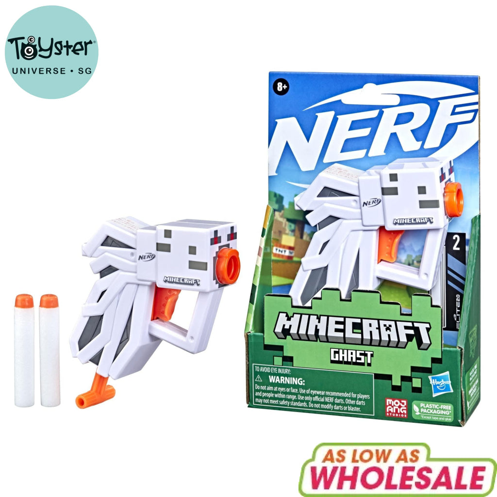 NERF MicroShots Minecraft Ghast Mini Blaster - Nerf