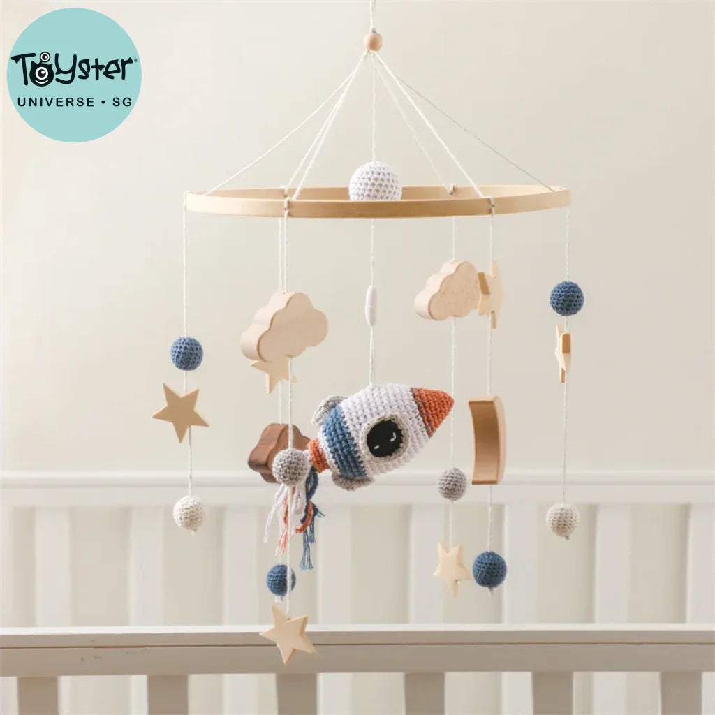 Newborn Music Holder Bracket Infant Crib Toy