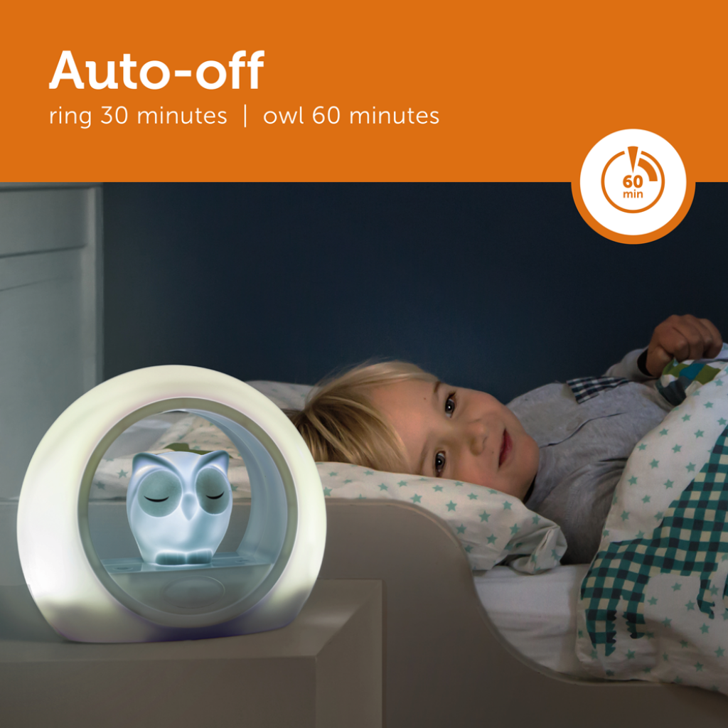 Nightlight with Cry Sensor - Lou the Owl - Nightlight