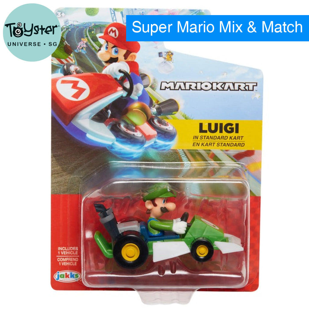 Nintendo Super Mario Kart Racers Wave 5 - Luigi Nintendo