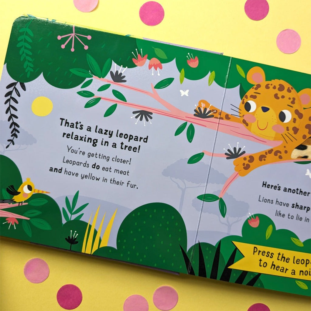 North Parade Have You Seen A Lion - Touch & Feel Sound Book North Parade