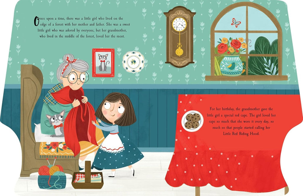 North Parade Jumbo 6 Button Sound Book - Little Red Riding Hood North Parade