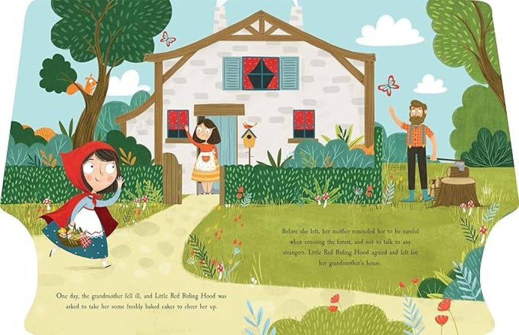 North Parade Jumbo 6 Button Sound Book - Little Red Riding Hood North Parade