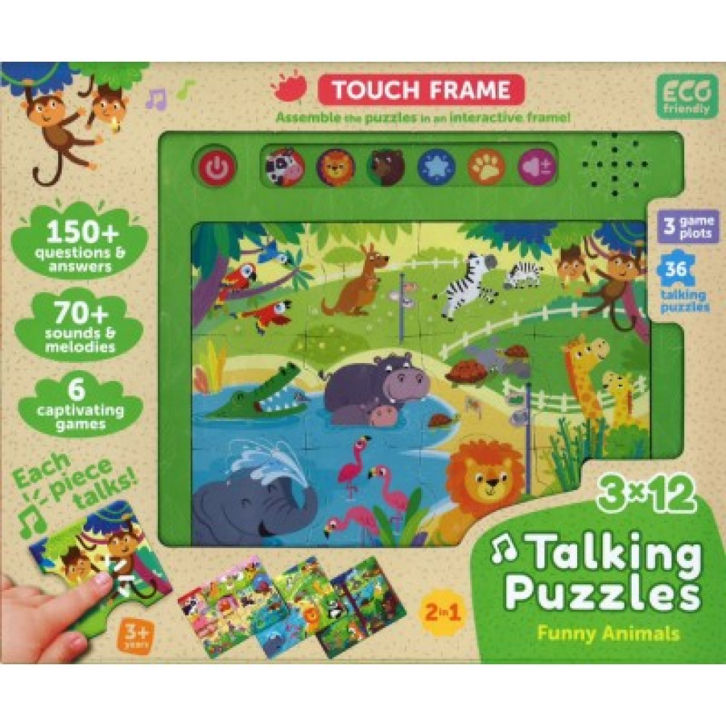 North Parade - Talking Puzzle: Funny Animals North Parade