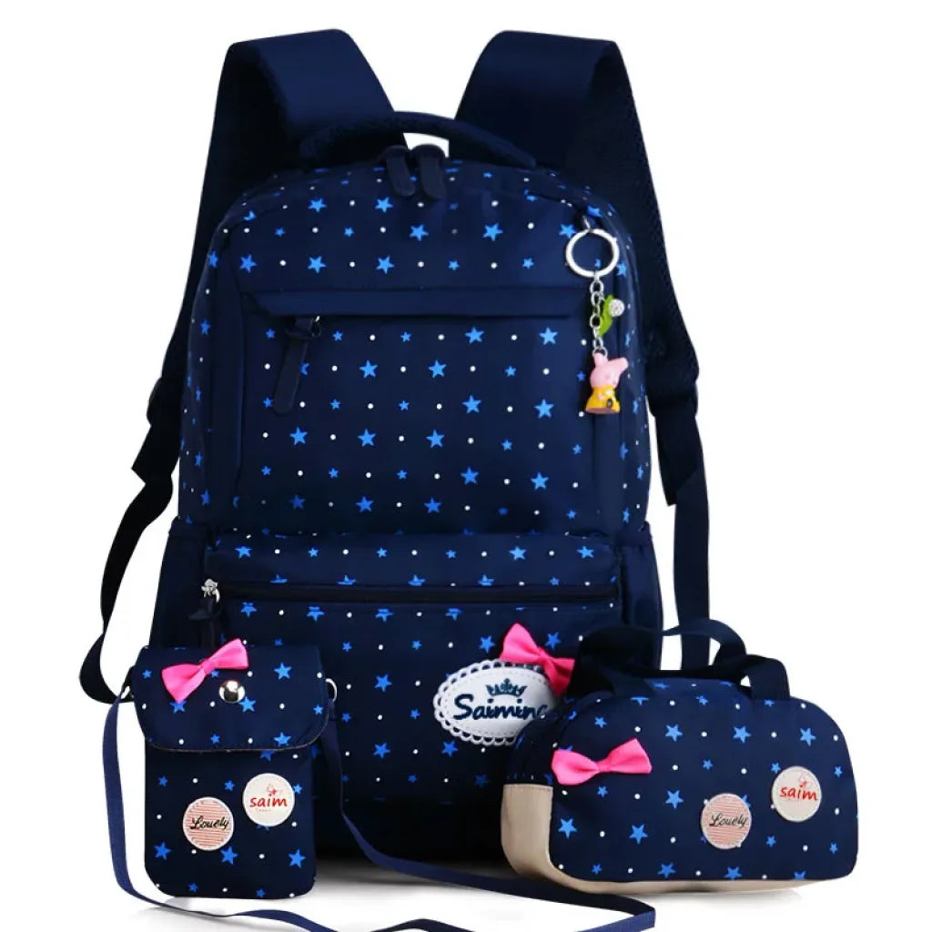 Orthopedic Backpack Satchel Kids Darkblue