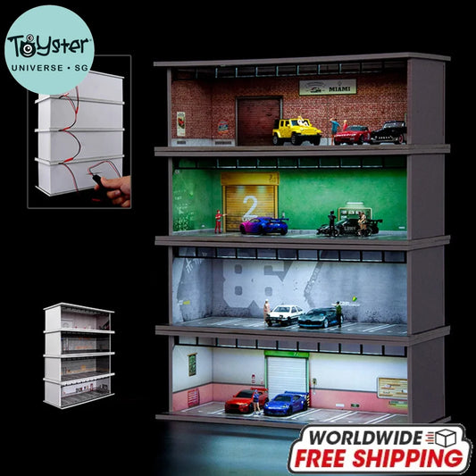 Parking Lot 1/64 Vehicle Model Display