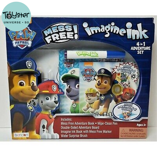 Paw Patrol 4 In 1 Activity Box Set Patrol