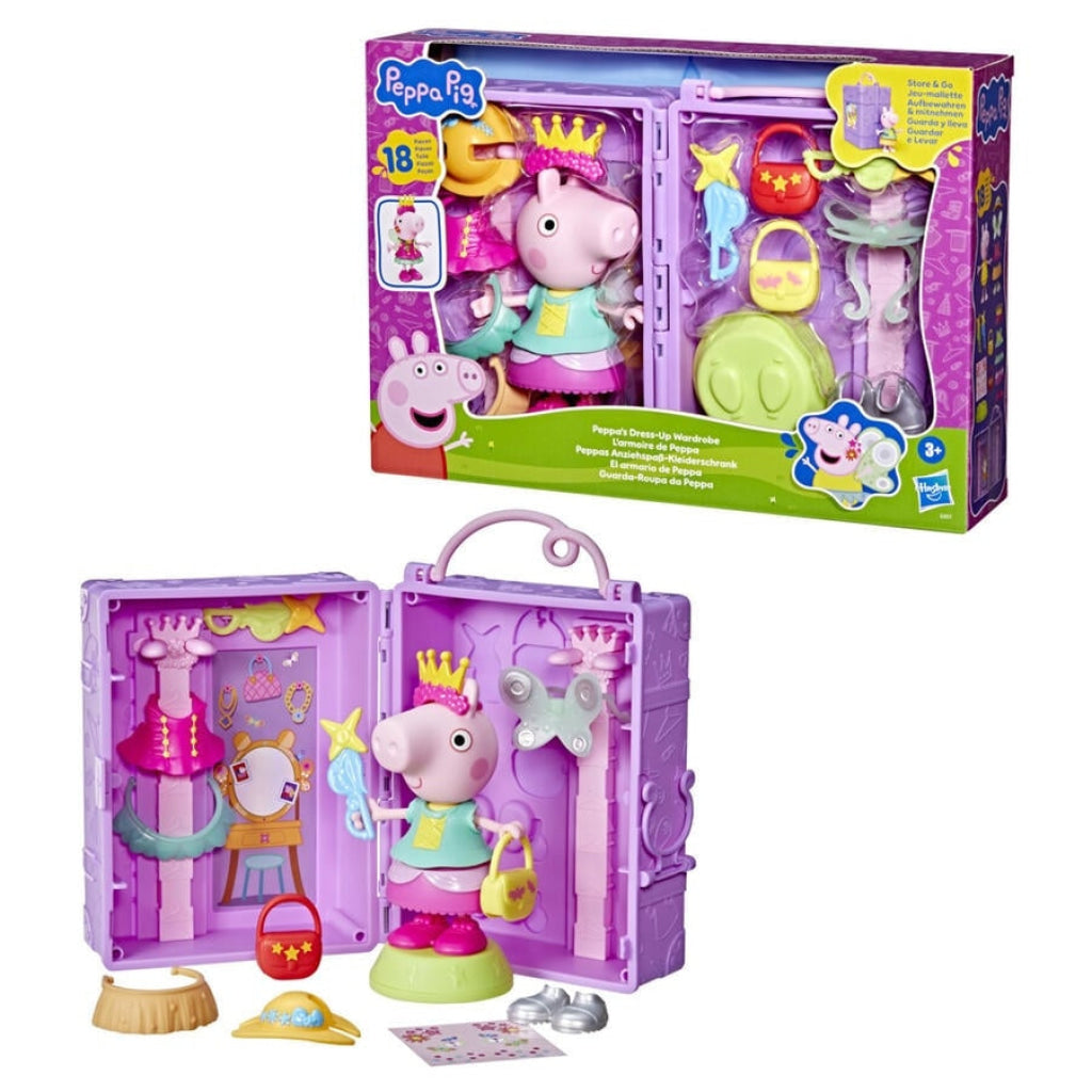 Peppa Pig Peppa’s Dress-Up Wardrobe - Peppa Pig
