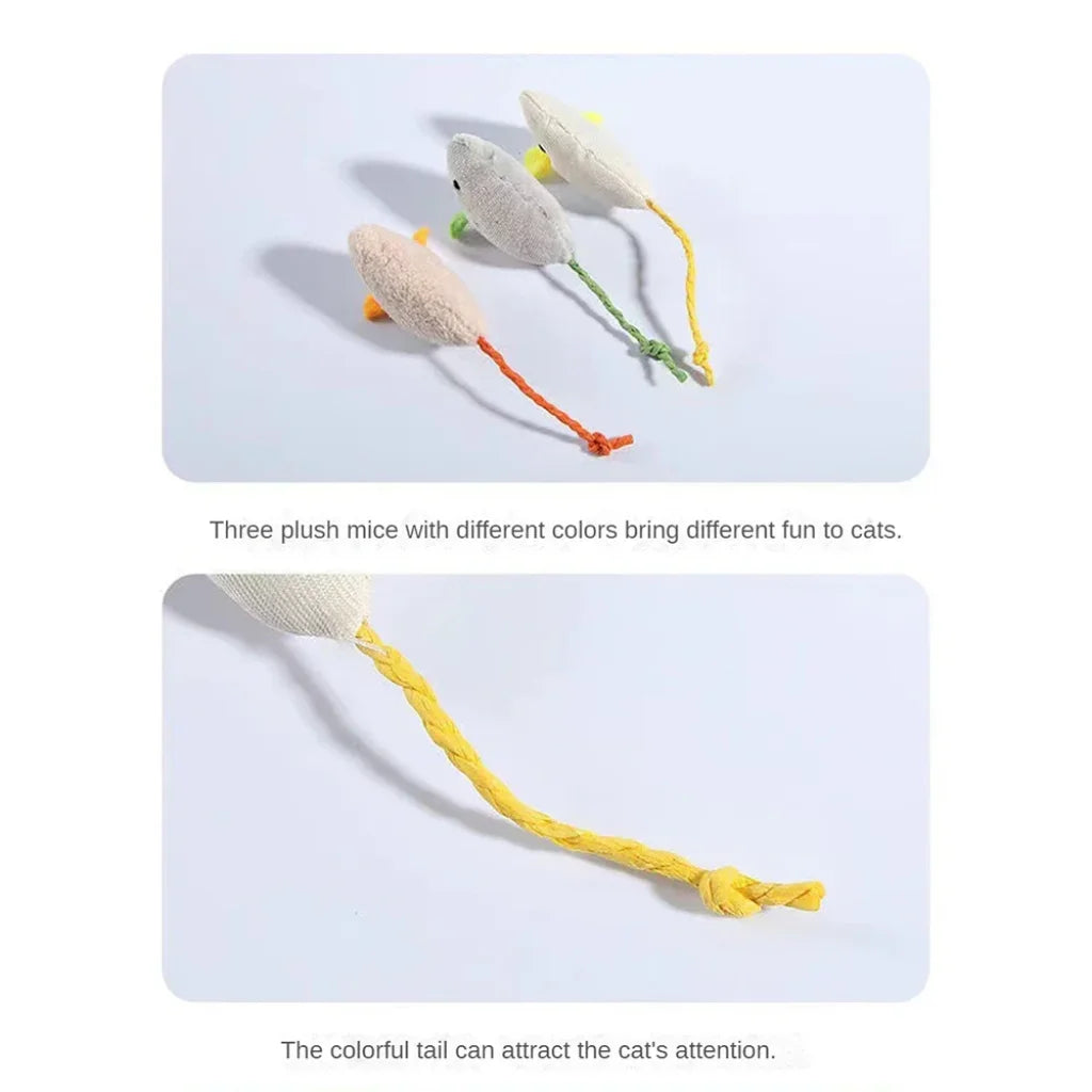 Pet Toy Catnip Mice