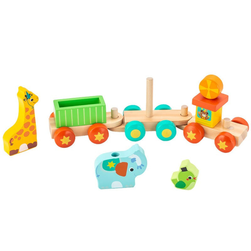 PHOOHI Wooden Animal train - PHOOHI