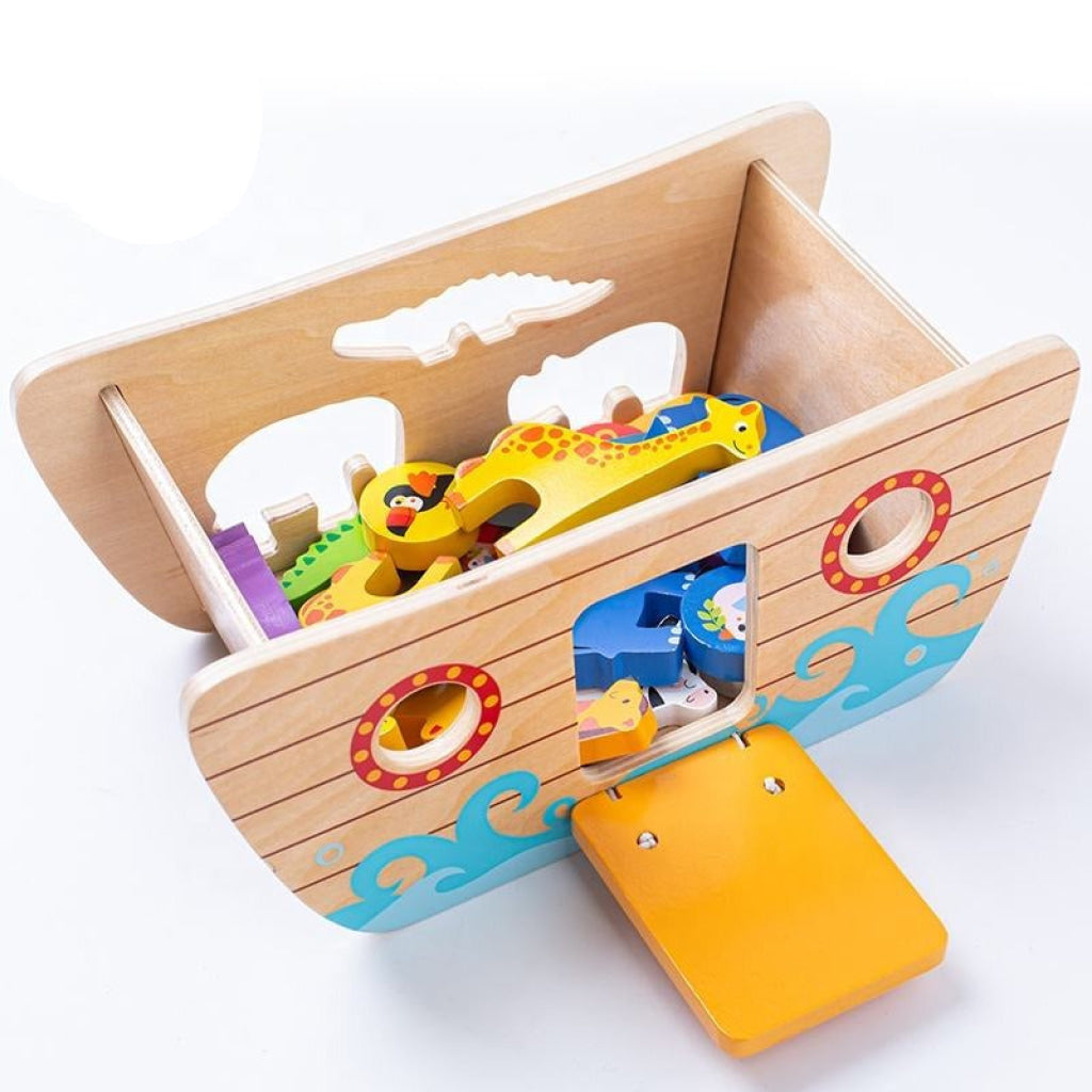 PHOOHI Wooden Noah’s Ark - PHOOHI