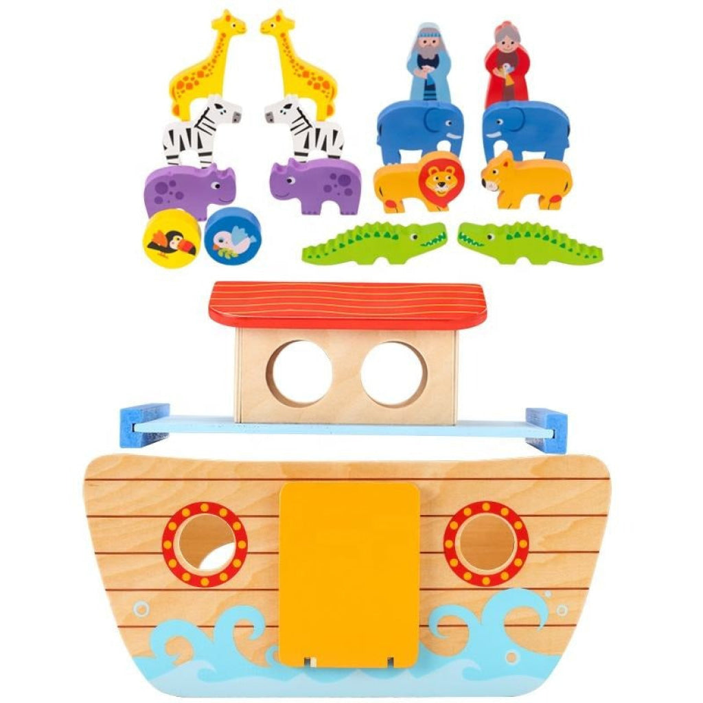 PHOOHI Wooden Noah’s Ark - PHOOHI