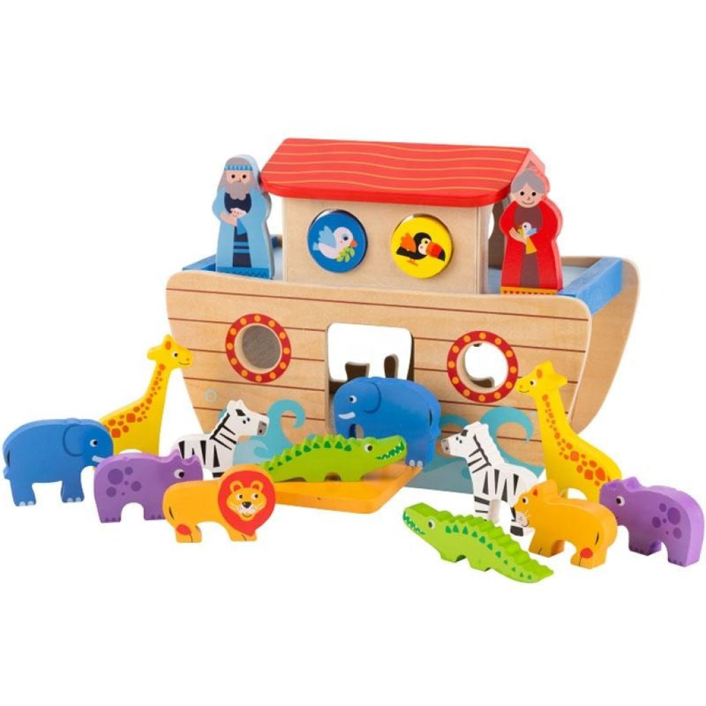 PHOOHI Wooden Noah’s Ark - PHOOHI