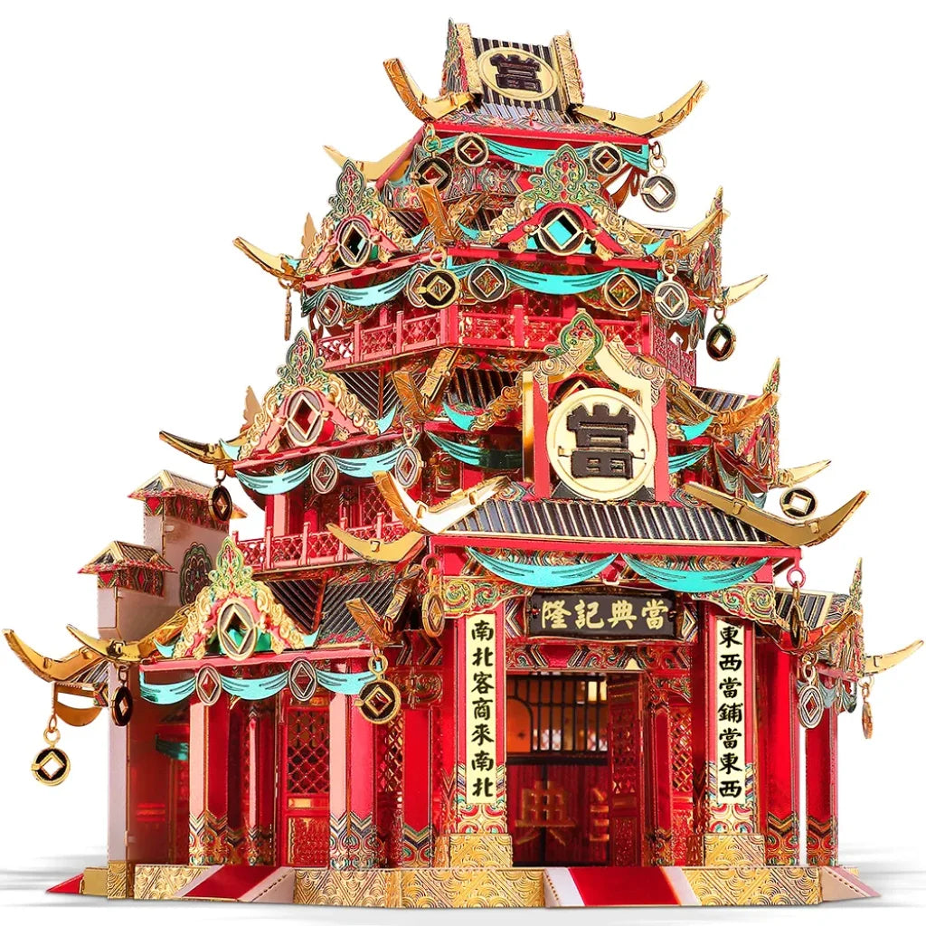 Piececool 3D Metal Puzzle For Adult Chinese Style Building Kits