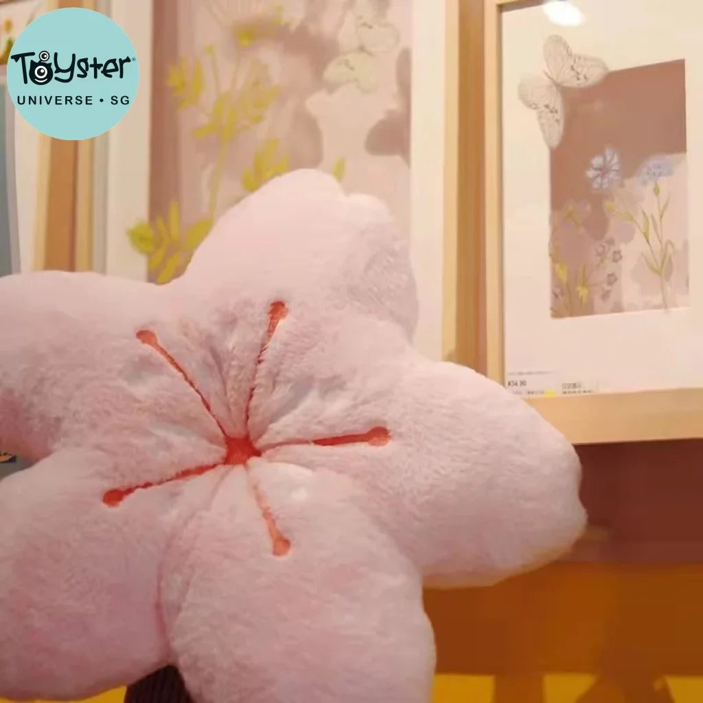Pink Cherry Blossom Cushion